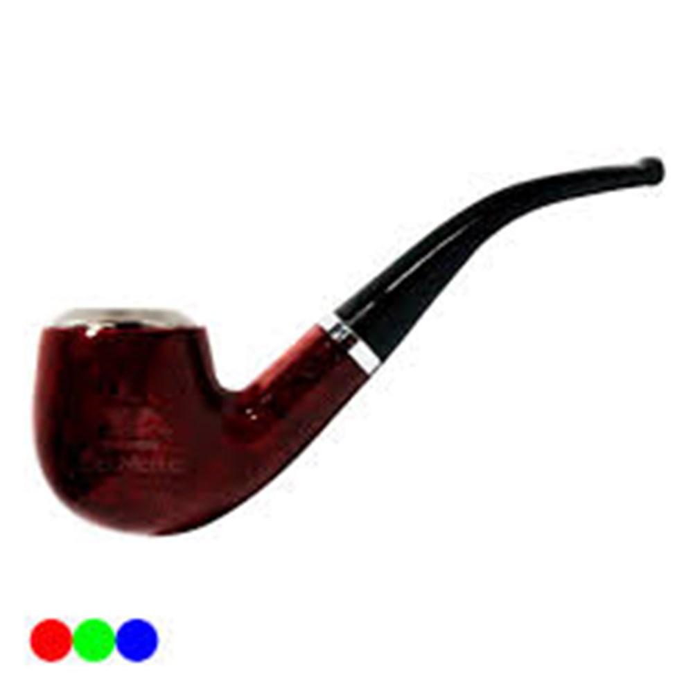 CACHIMBO DE PLASTICO C/ DETALHE PITEIRA CURVA-454388486 CACHIMBO DE PLASTICO C/ DETALHE PITEIRA CURVA - Imagem 1