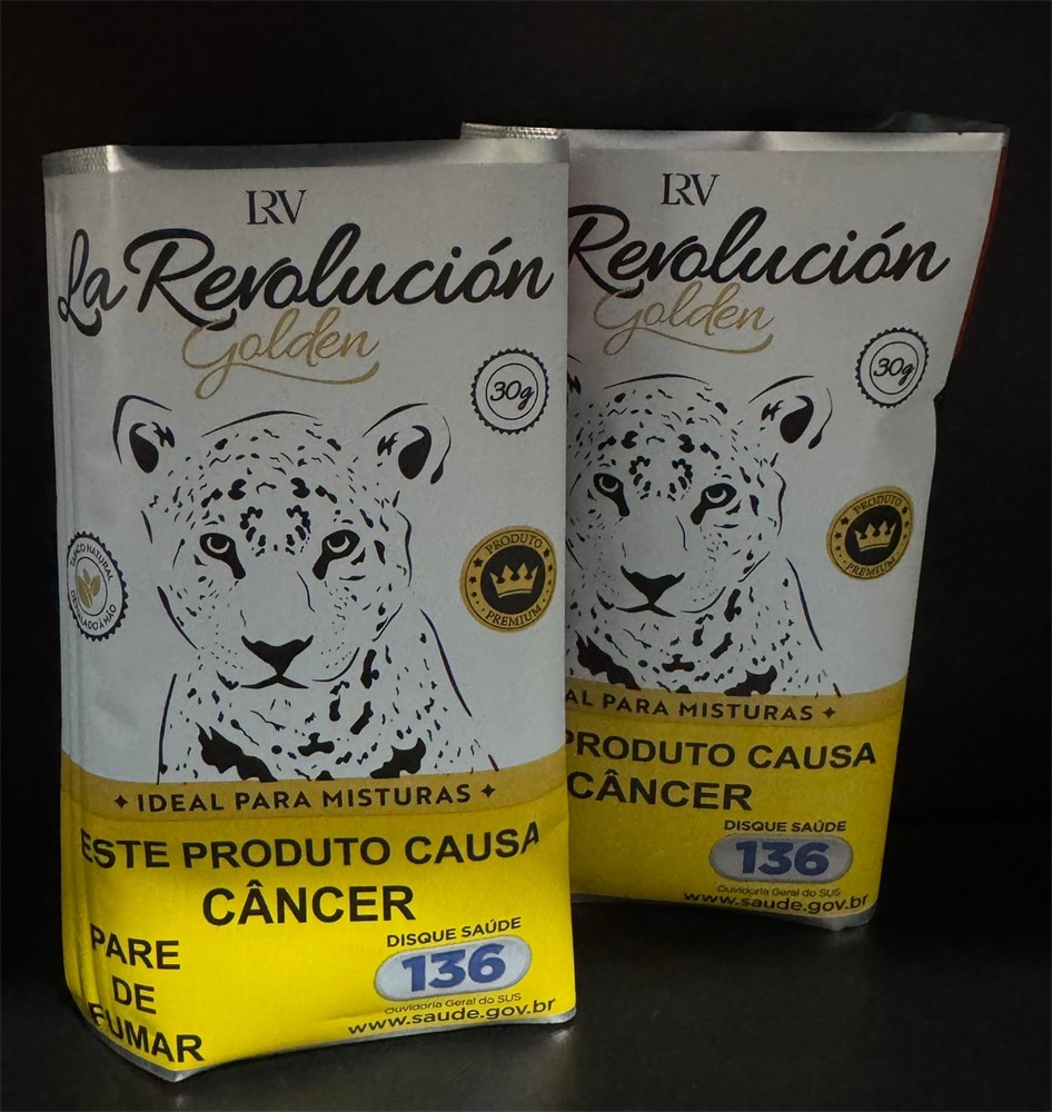 TABACO LA REVOLUCION GOLDEN 30g-498572276 TABACO LA REVOLUCION GOLDEN 30g - Imagem 1