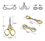 TESOURA DOBRAVEL METAL - Imagem 4