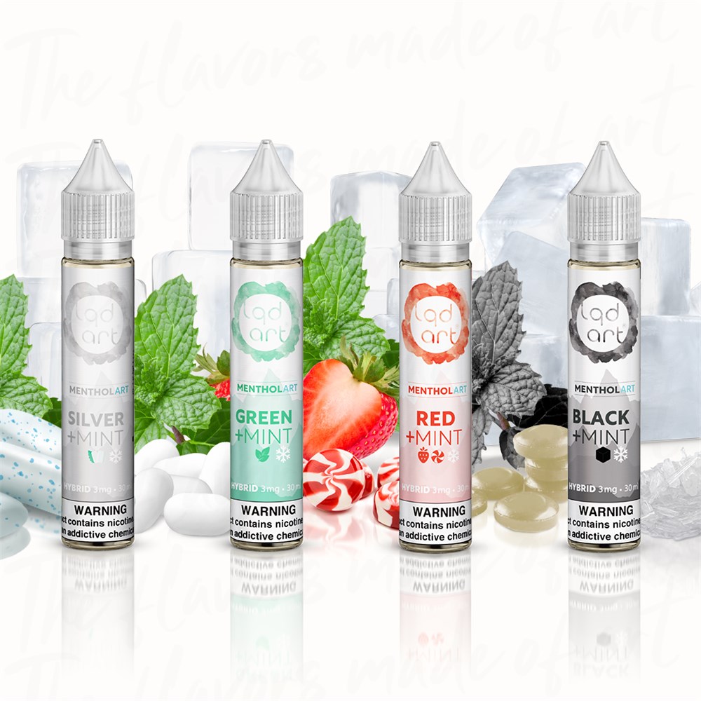 Juice Freebase MENTHOL ART 3mg 30ML-823640494 Juice Freebase MENTHOL ART 3mg 30ML - Imagem 1