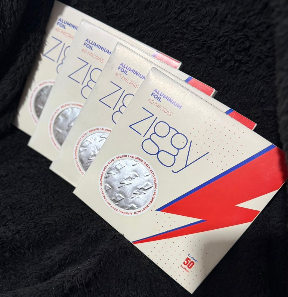 ALUMINIO ZIGGY ALTO RELEVO 50 Folhas-571495836 ALUMINIO ZIGGY ALTO RELEVO 50 Folhas - Imagem 1