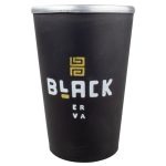 COPO BLACK CALDERETA TERMICO DE PLASTICO 350ml