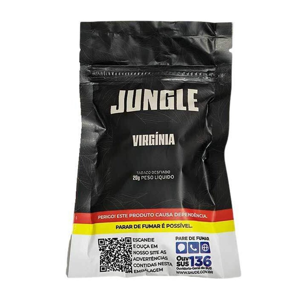 TABACO JUNGLE DESTALADO VIRGINIA BLEND 20g-847383823 TABACO JUNGLE DESTALADO VIRGINIA BLEND 20g - Imagem 1