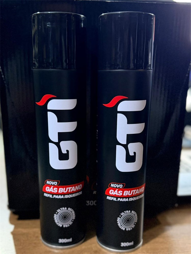 GAS BUTANO REFIL GTI 320ML-1124529133 GAS BUTANO REFIL GTI 320ML - Imagem 1