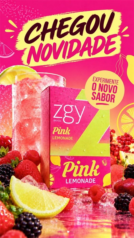 ZIGGY 50GR - PINK LEMONADE-1110771261 ZIGGY 50GR - PINK LEMONADE - Imagem 1